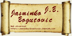 Jasminko Bogutović vizit kartica